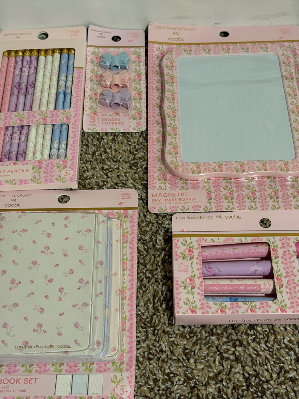 Love Shack Fancy Yoobi School supply bundle - Picture 13 of 15